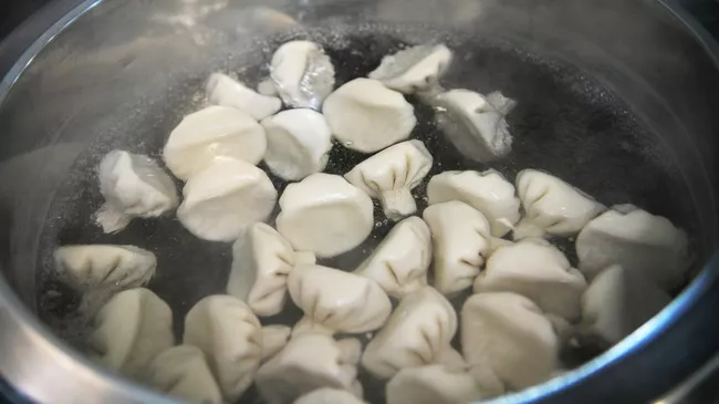 Приготовление хинкали