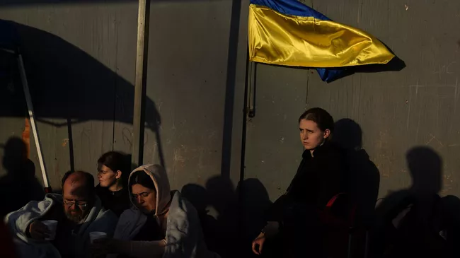 Украинские беженцы 