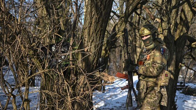 Российский военнослужащий