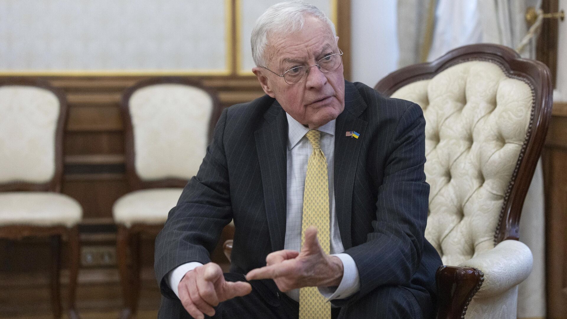 Кит Келлог в Киеве. 19 февраля 2025 Кит Келлог в Киеве. 19 февраля 2025 - РИА Новости, 1920, 19.02.2025