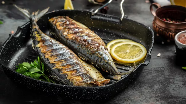 Запеченная скумбрия