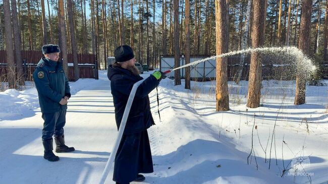 Первая православная пожарная дружина под названием БОБР появилась в Свердловской области