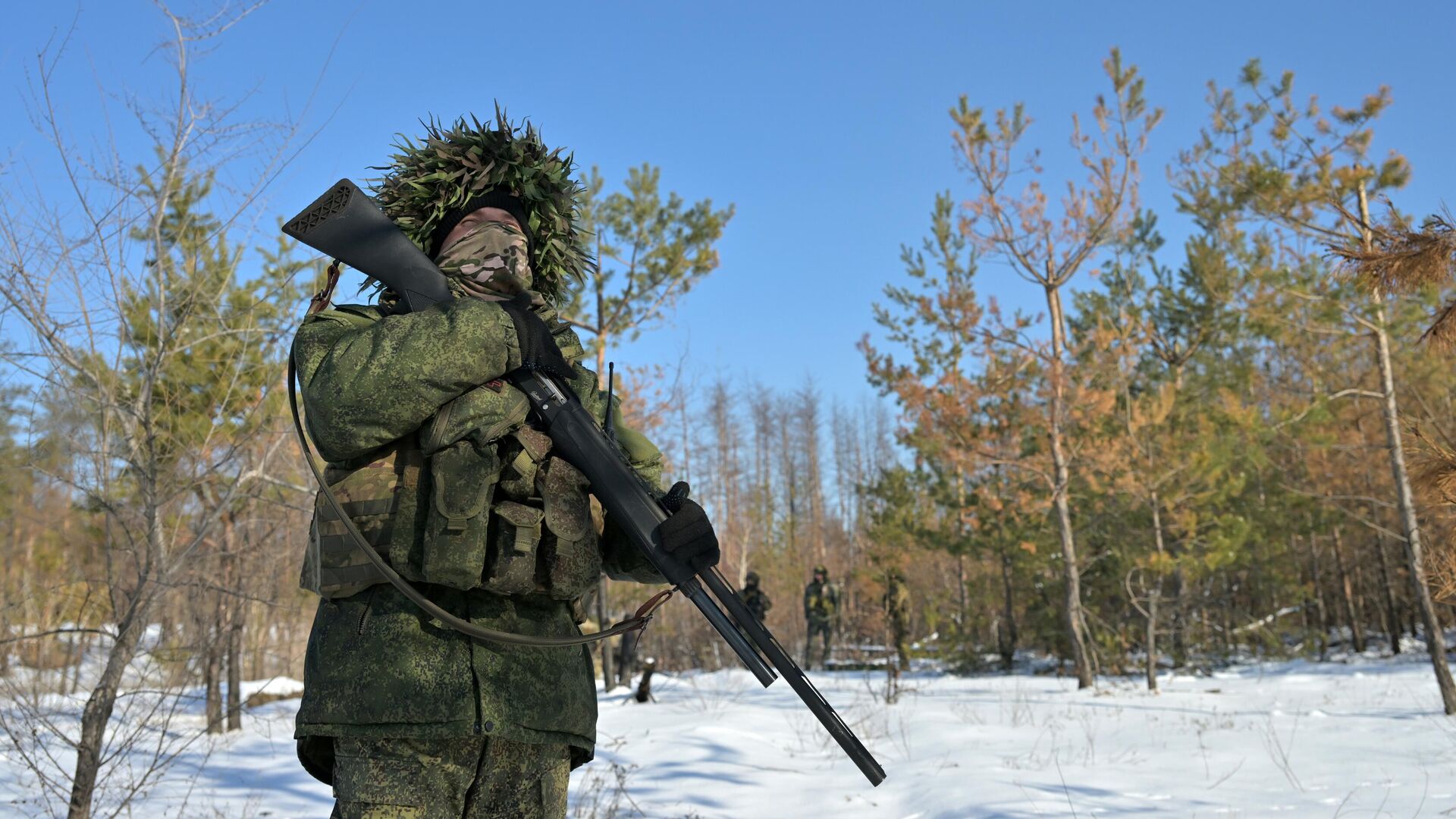 Российский военнослужащий - РИА Новости, 1920, 04.03.2025