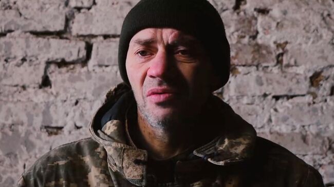 Военнослужащий ВСУ Сергей Пачков