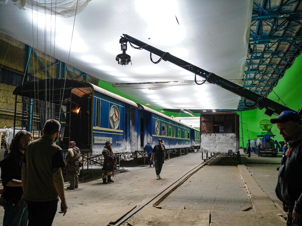 Съемки фильма Красный шелк Съемки фильма Красный шелк