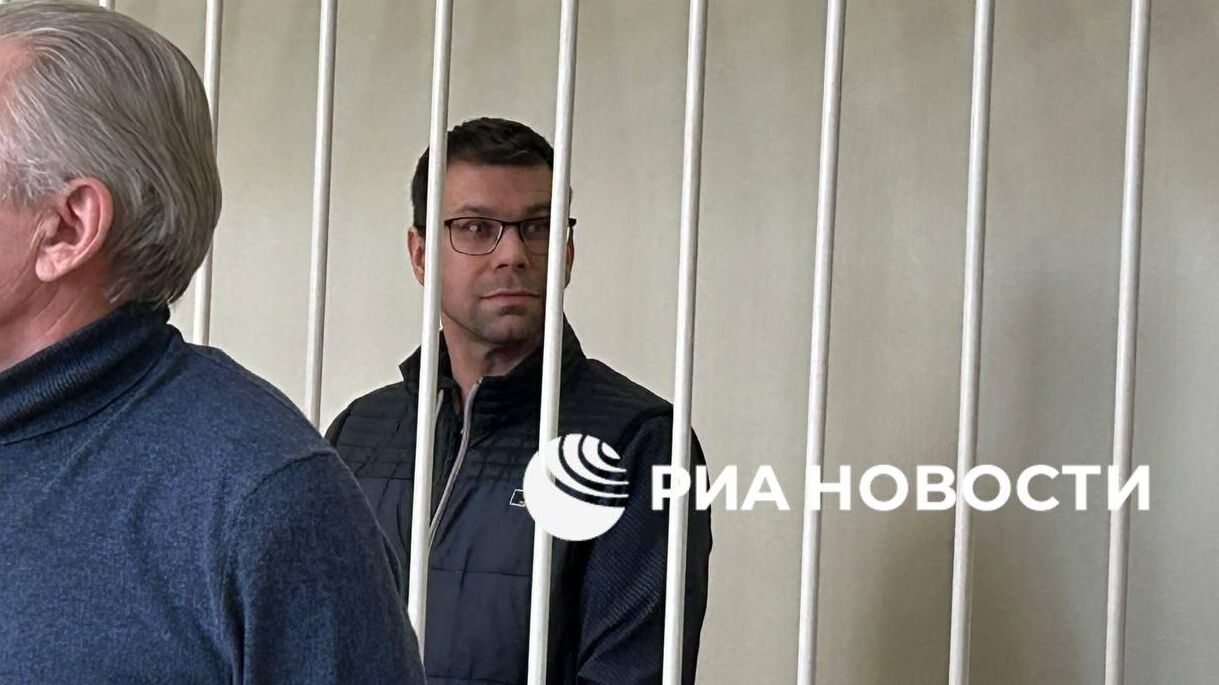 Экс-мэр Белгорода Антон Иванов в зале суда Экс-мэр Белгорода Антон Иванов в зале суда - РИА Новости, 1920, 21.02.2025