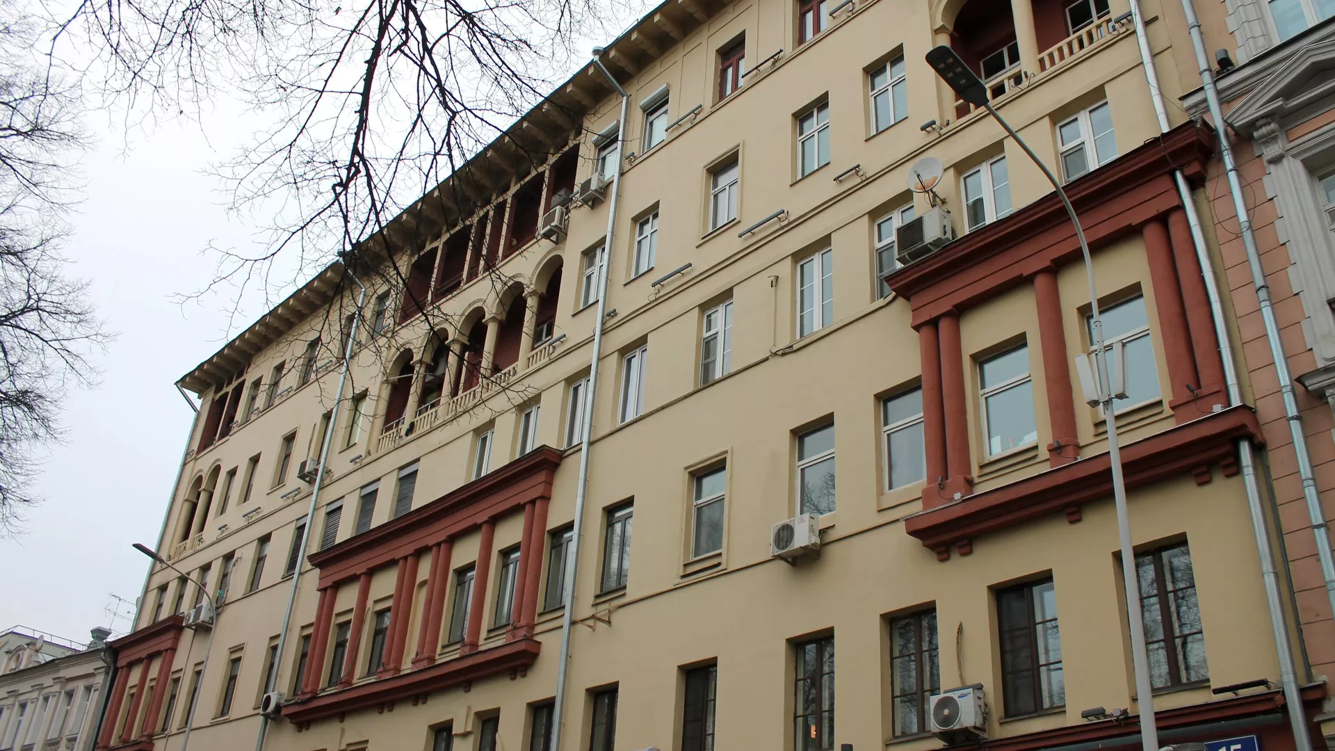 Дом на Петровском бульваре в Москве - РИА Новости, 1920, 22.02.2025