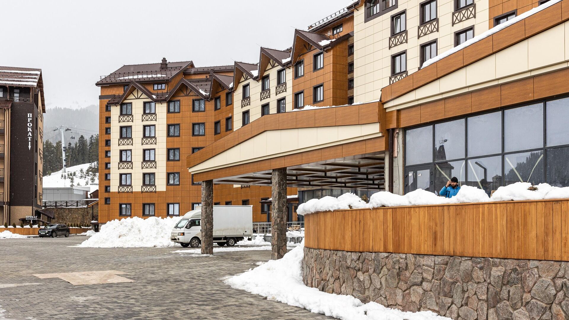 Отель Alean Club Sophia, работающий по системе все включено, на курорте Архыз - РИА Новости, 1920, 23.02.2025