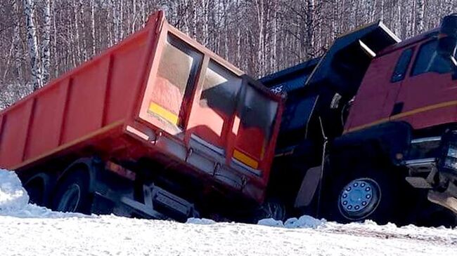 ДТП на трассе Омск–Муромцево