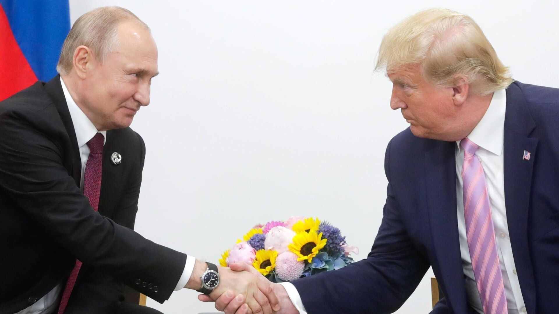 Президент РФ Владимир Путин и президент США Дональд Трамп - РИА Новости, 1920, 19.03.2025