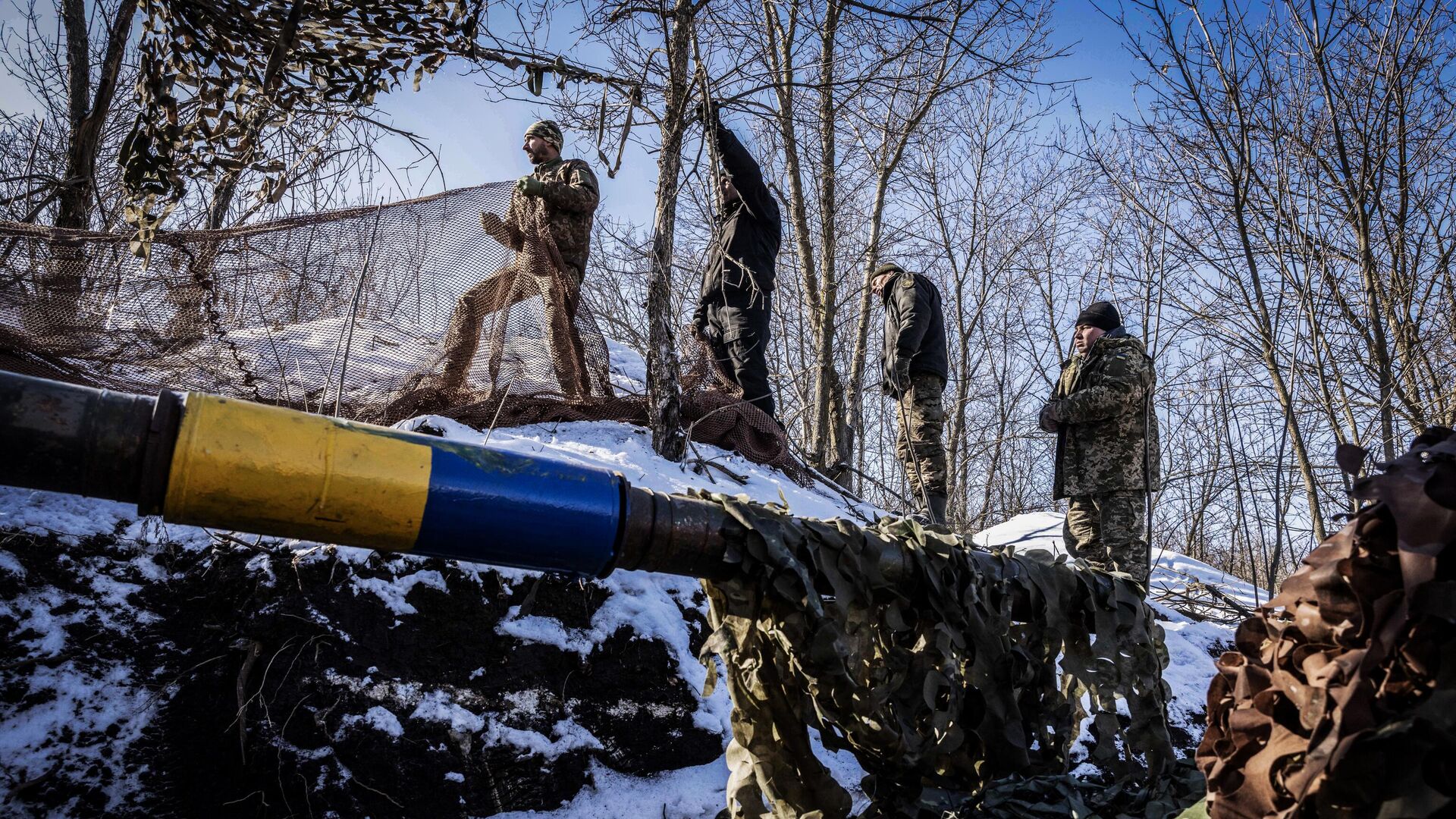 Украинские военные Украинские военные - РИА Новости, 1920, 10.03.2025