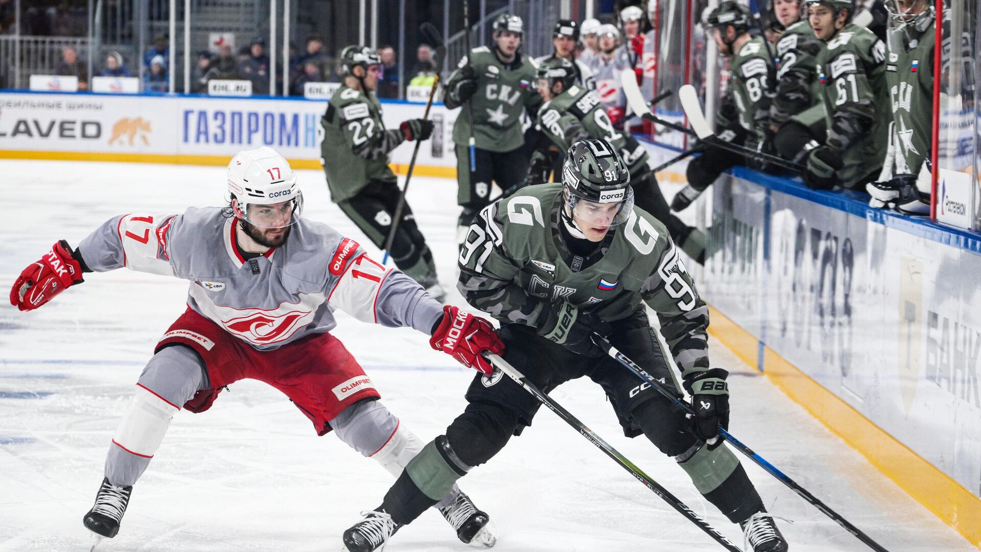 Хоккей. КХЛ. Матч СКА - Спартак - РИА Новости, 1920, 25.02.2025