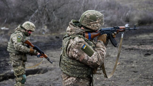 Подготовка украинских военнослужащих