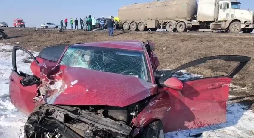 ДТП с участием 11 автомобилей в Курской области ДТП с участием 11 автомобилей в Курской области - РИА Новости, 1920, 28.02.2025
