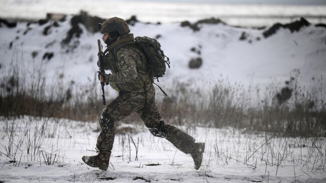 Военнослужащий штурмовых групп ВДВ РФ