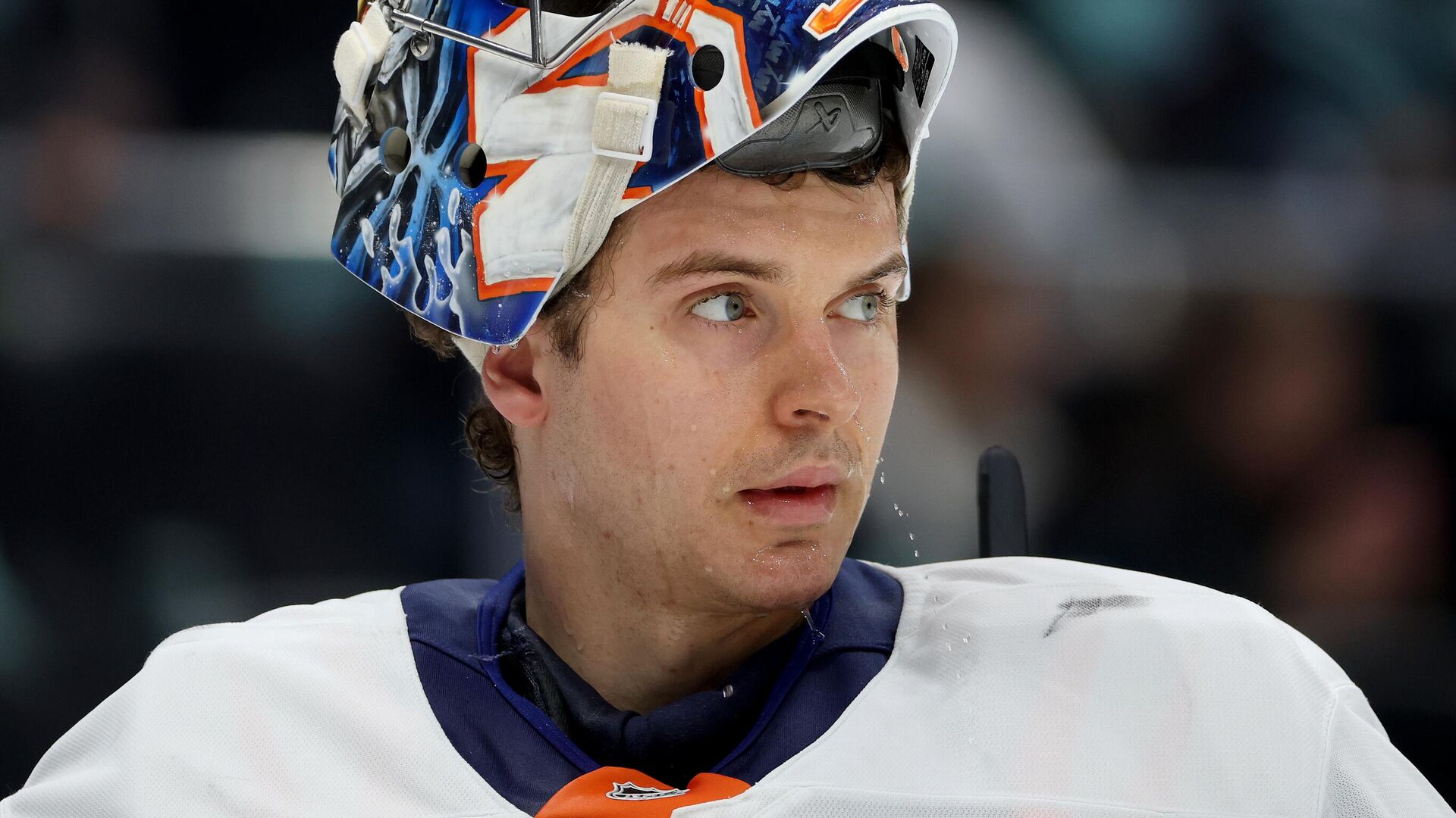 Голкипер Нью-Йорк Айлендерс Илья Сорокин - РИА Новости, 1920, 02.03.2025