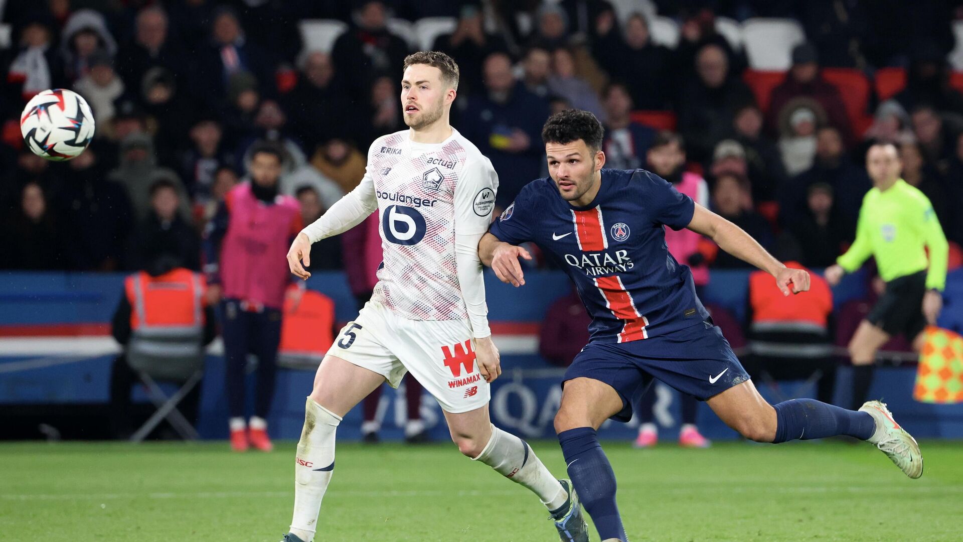 Эпизод матча ПСЖ - Лилль - РИА Новости, 1920, 02.03.2025