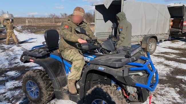 Три квадроцикла переданы колымским военнослужащим в зоне СВО и контртеррористической операции Три квадроцикла переданы колымским военнослужащим в зоне СВО и контртеррористической операции