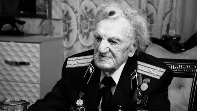 Ветеран Великой Отечественной войны Федор Русаков