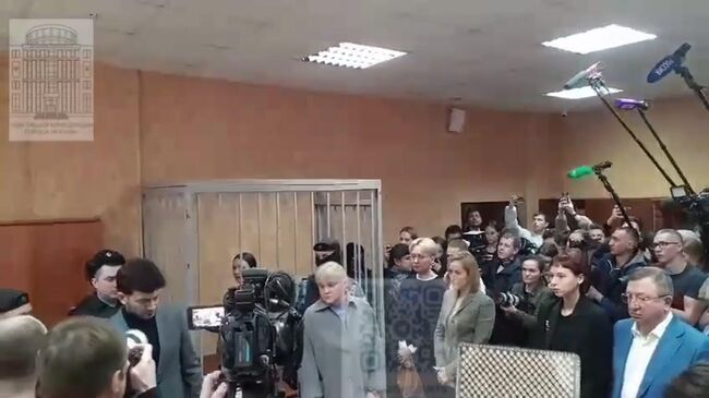Елена Блиновская в зале суда