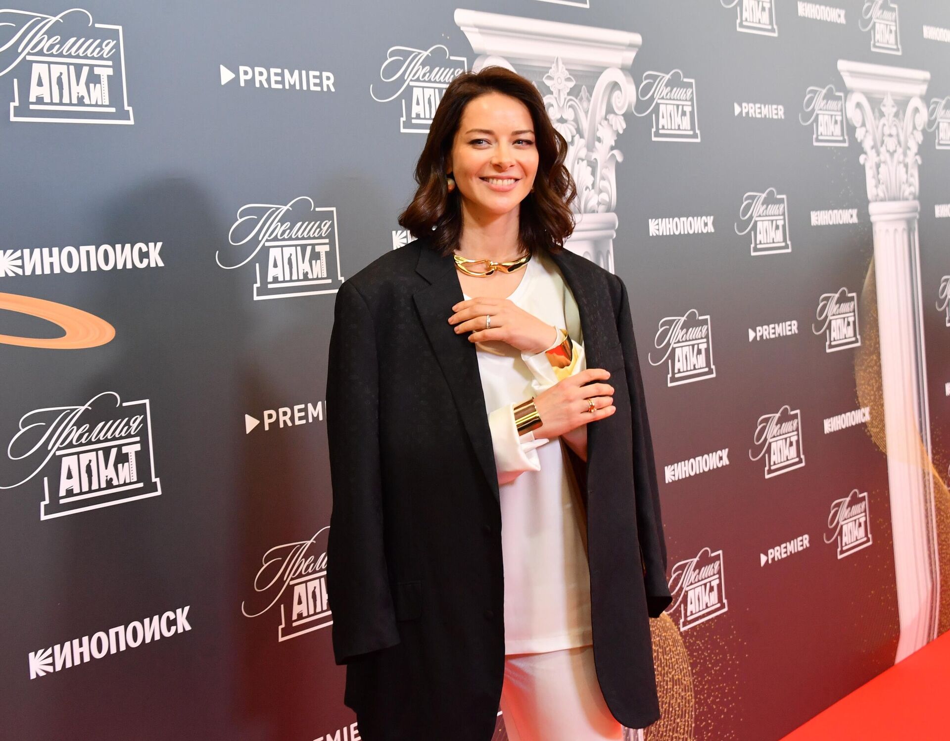 Актриса Марина Александрова на церемонии награждения XI премии Ассоциации продюсеров кино и телевидения в Центре международной торговли Москвы - РИА Новости, 1920, 23.07.2025