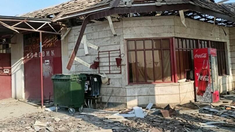 Последствия взрыва на автозаправочной станции близ села Айгаван в Араратской области Армении - РИА Новости, 1920, 04.03.2025