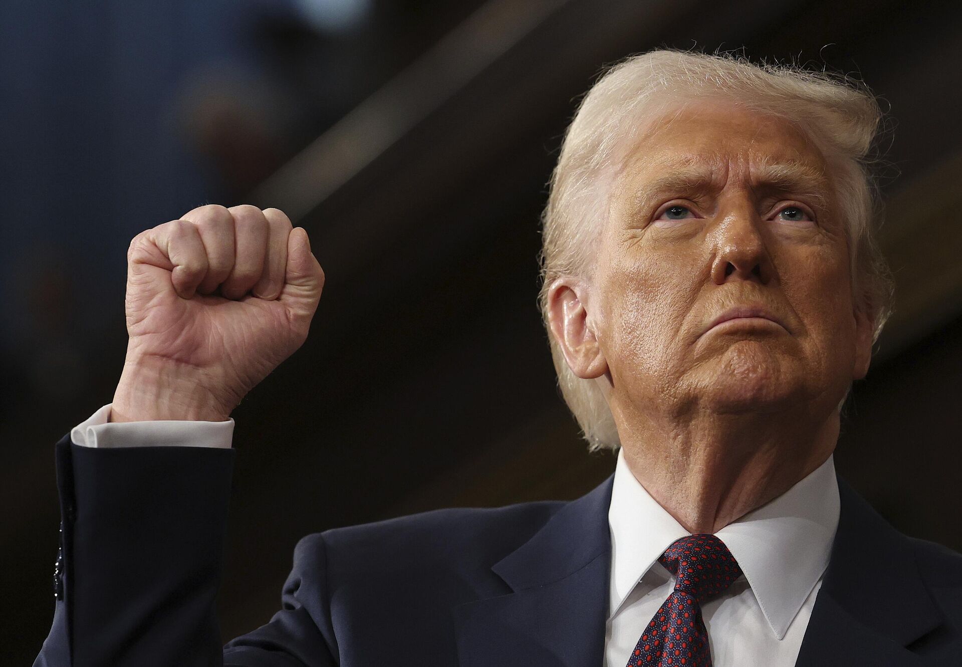Выступление президента США Дональда Трампа во время обращения к совместной сессии конгресса США - РИА Новости, 1920, 16.04.2025