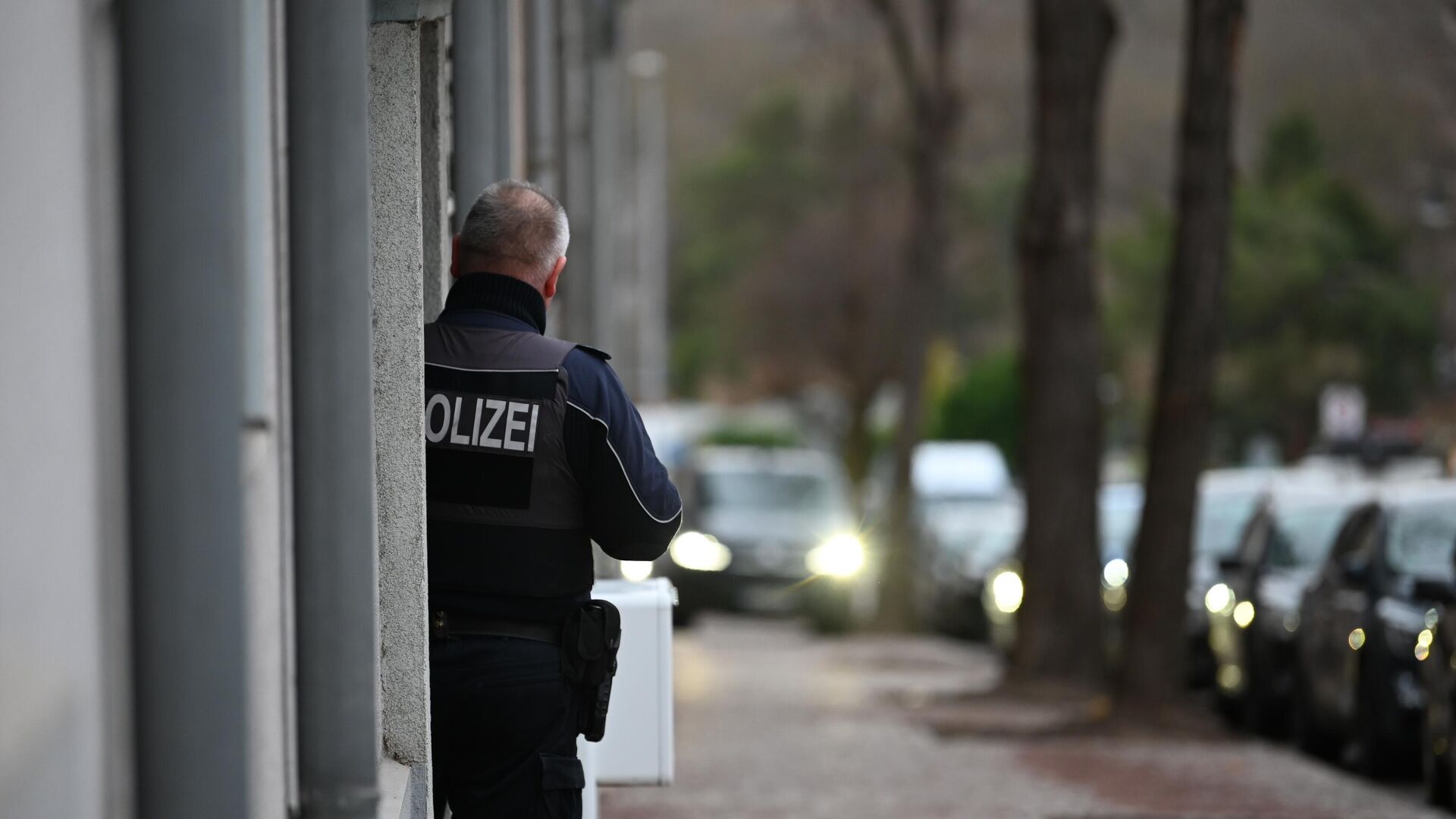 Сотрудник полиции Германии в Магдебурге - РИА Новости, 1920, 07.03.2025