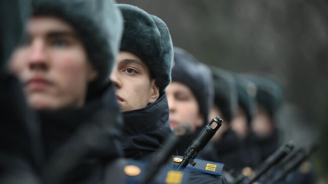 Военнослужащие Президентского полка ФСО России