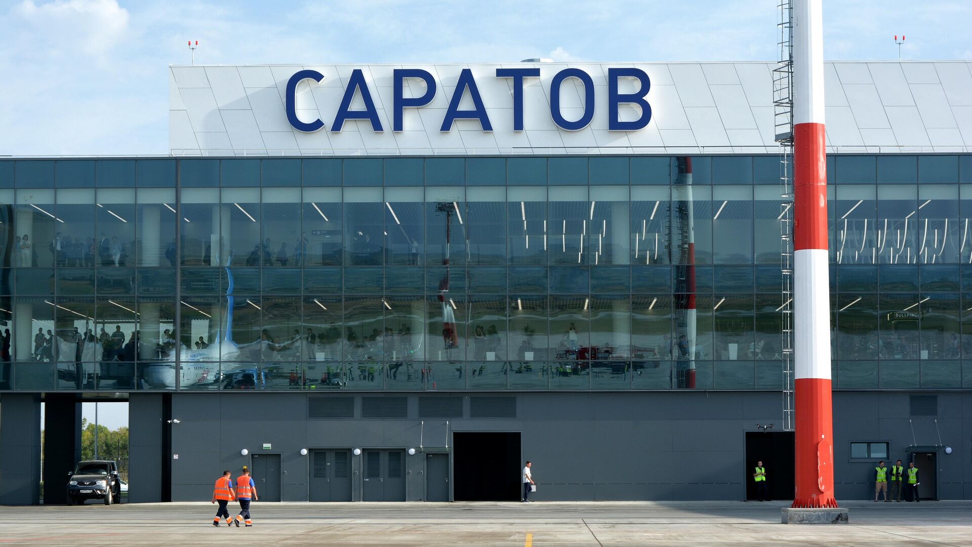 Здание международного аэропорта Гагарин в Саратовской области - РИА Новости, 1920, 15.08.2025