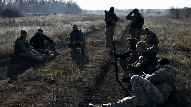 Украинские военные