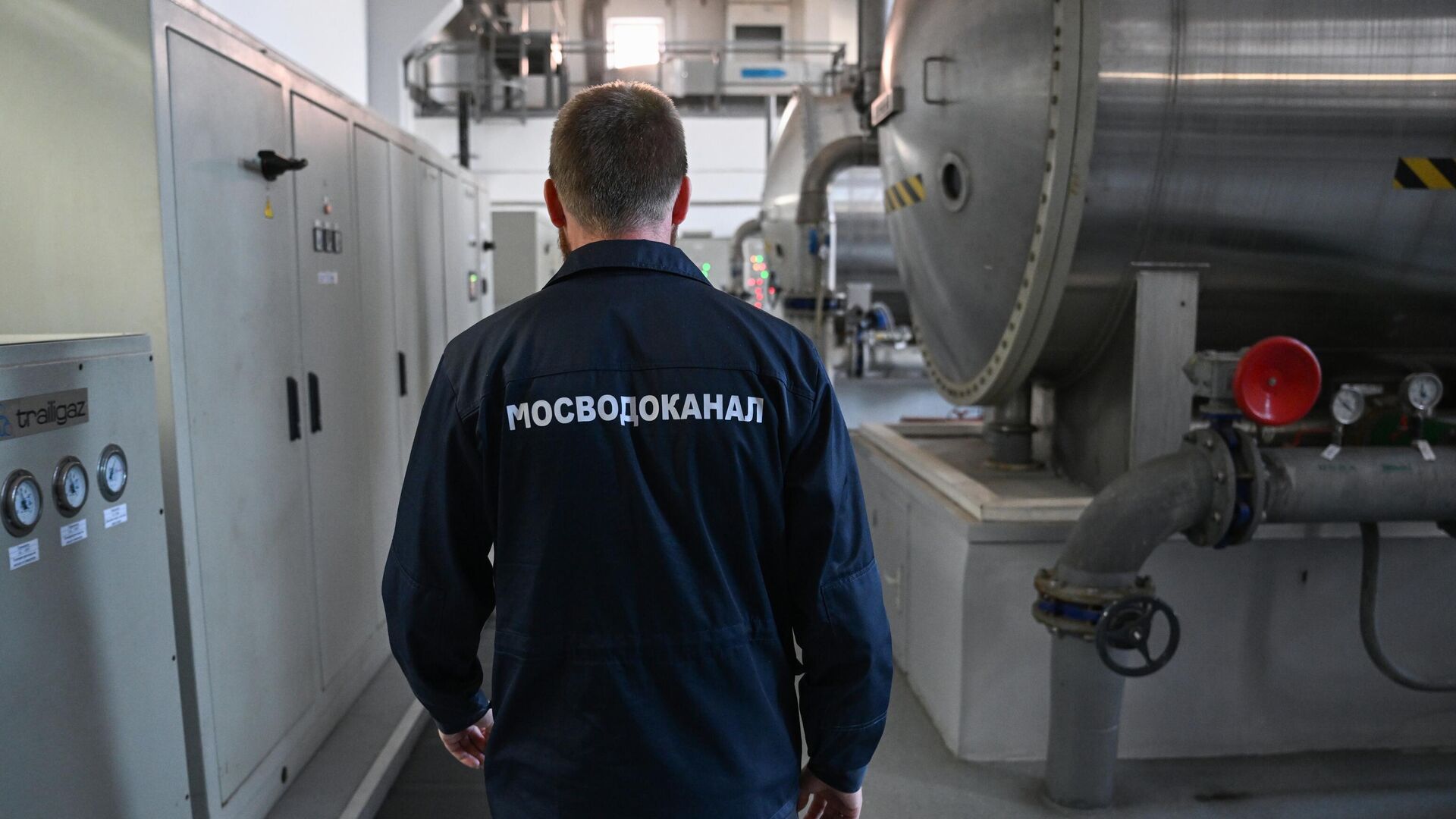 Работа Рублевской станции водоподготовки - РИА Новости, 1920, 24.10.2025