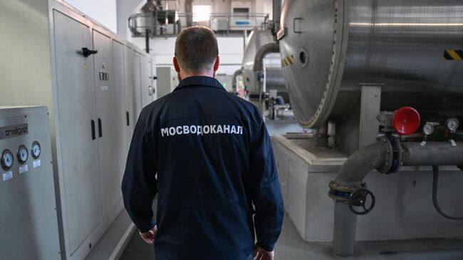 Работа Рублевской станции водоподготовки