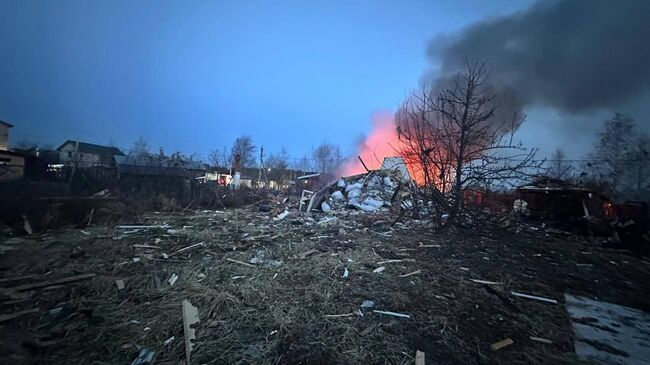 Последствия массовой атаки дронов на Москву и Подмосковье