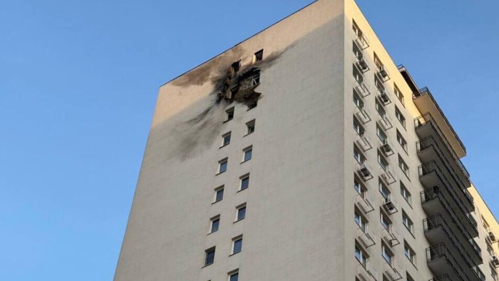 Последствия массовой атаки дронов на Москву и Подмосковье Последствия массовой атаки дронов на Москву и Подмосковье - РИА Новости, 1920, 11.03.2025