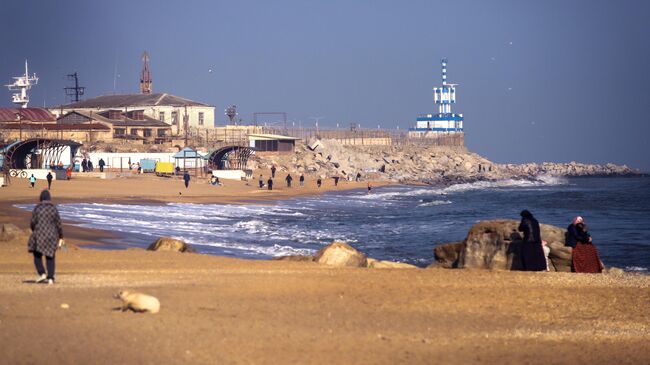 Побережье Каспийского моря