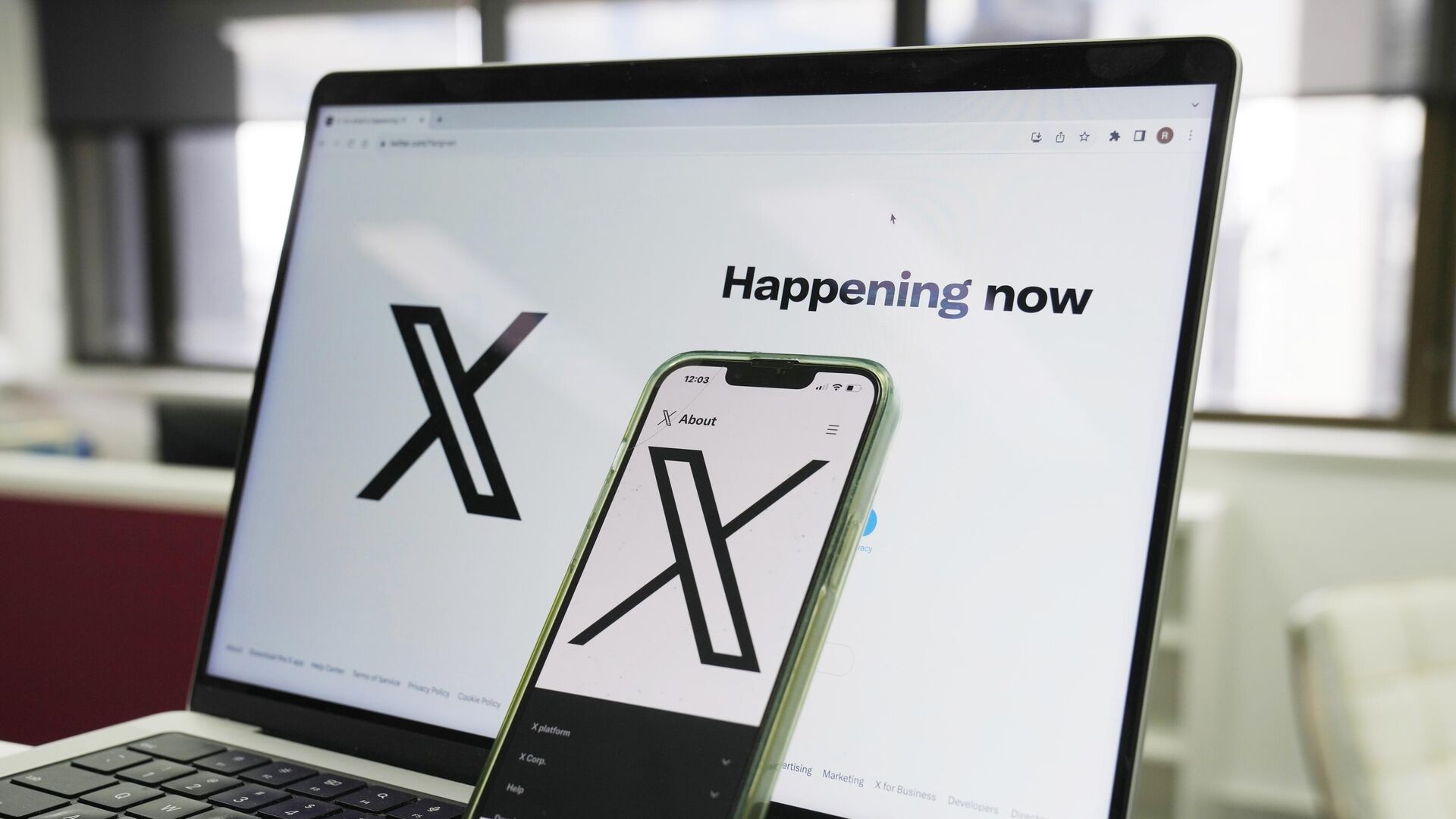 Логотип социальной сети X Логотип социальной сети X - РИА Новости, 1920, 16.05.2025