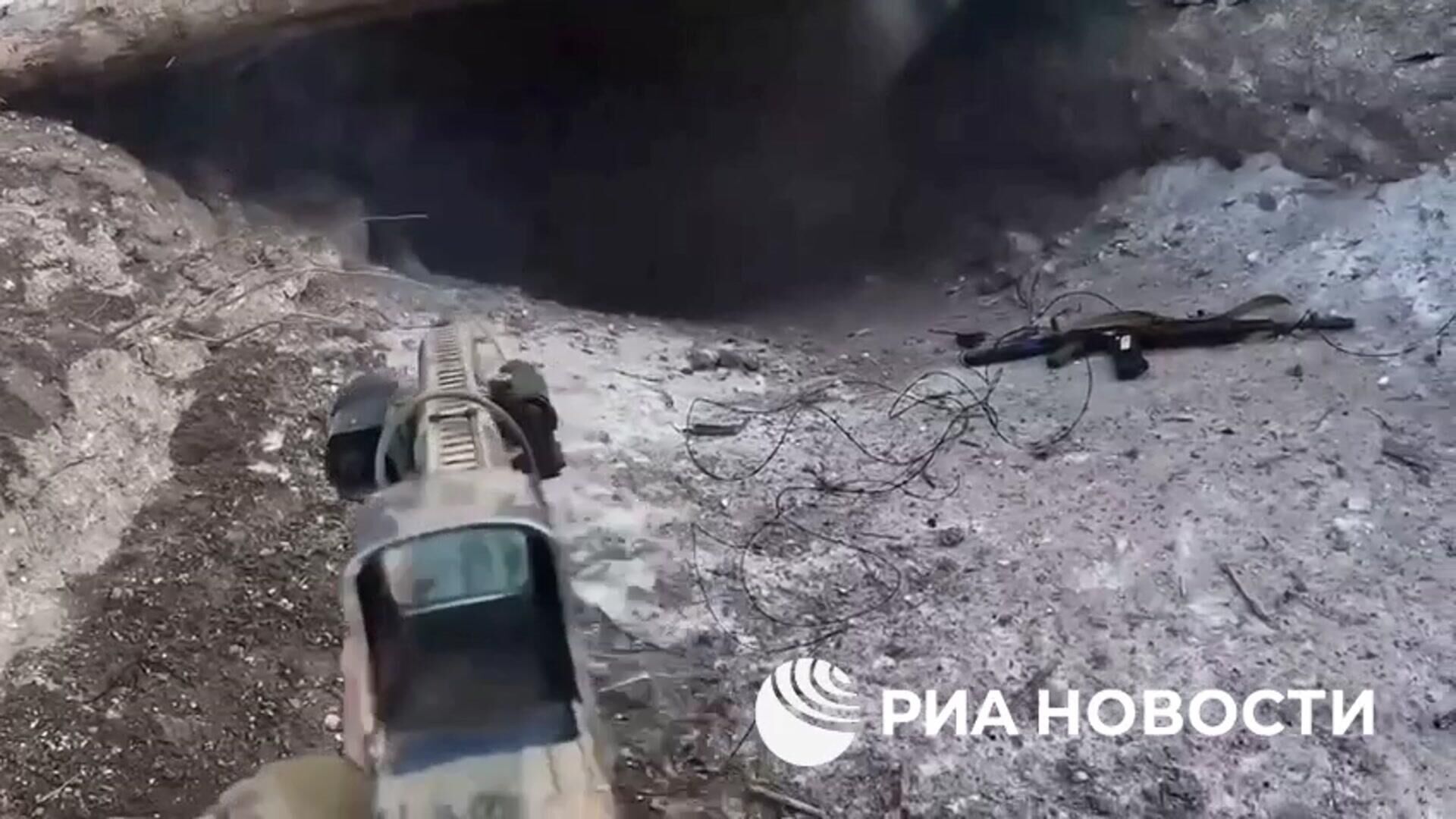 Кадры со сдачей в плен украинских боевиков под Новолюбовкой - РИА Новости, 1920, 12.03.2025