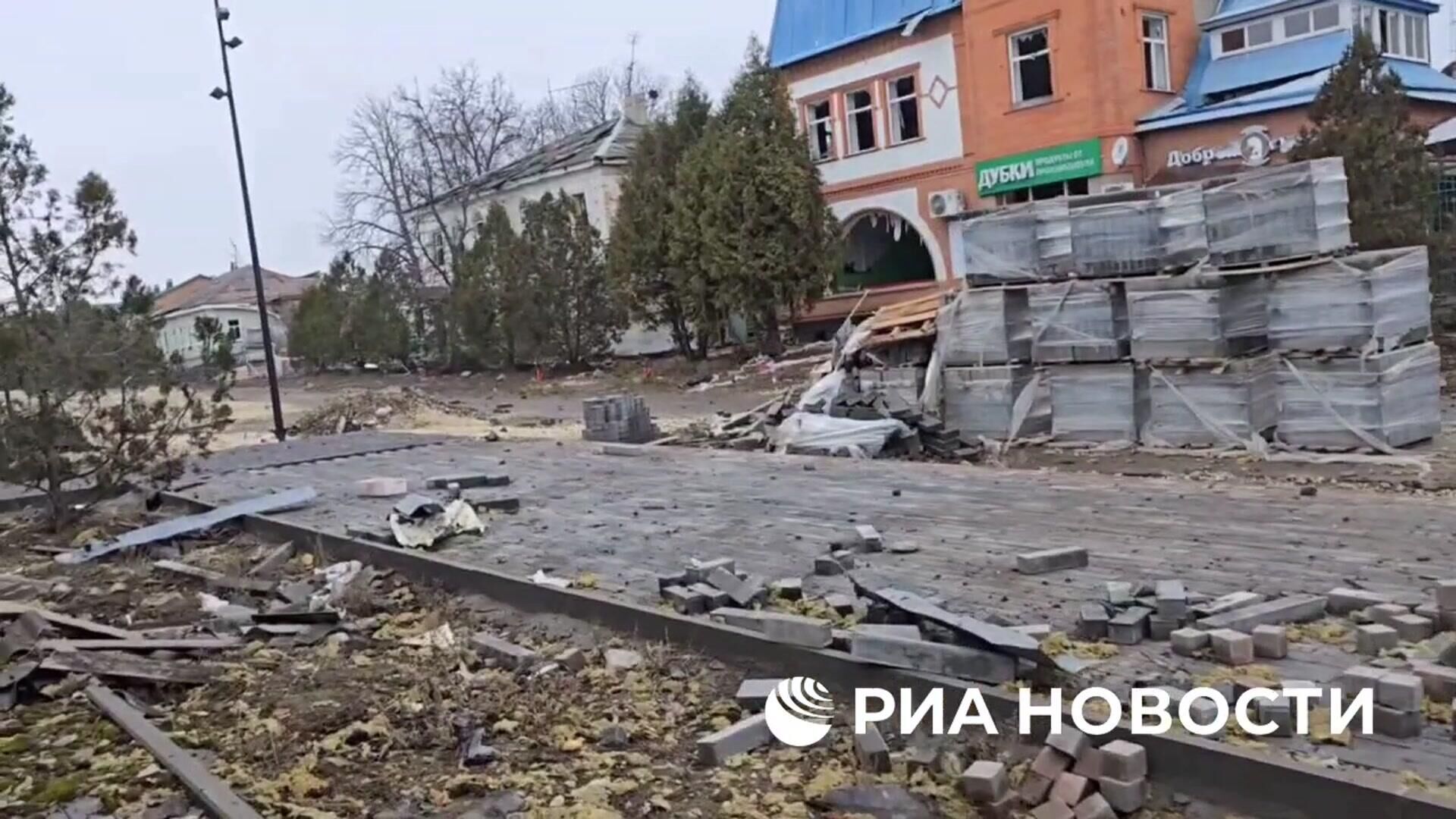 Первые кадры из центра Суджи, контроль над которым вернули российские военные - РИА Новости, 1920, 12.03.2025