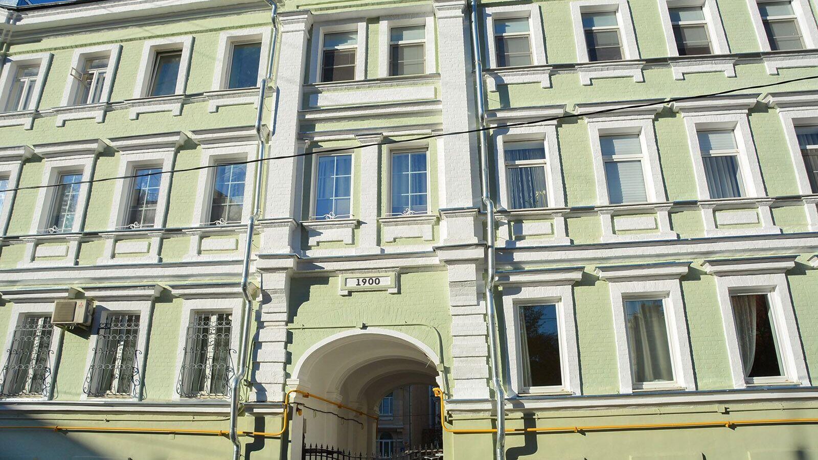 Дом 15 в Колокольниковом переулке в Москве  - РИА Новости, 1920, 13.03.2025