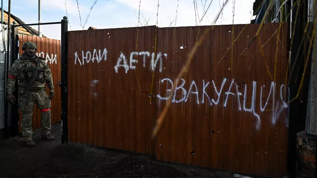 Эвакуация из села Казачья Локня