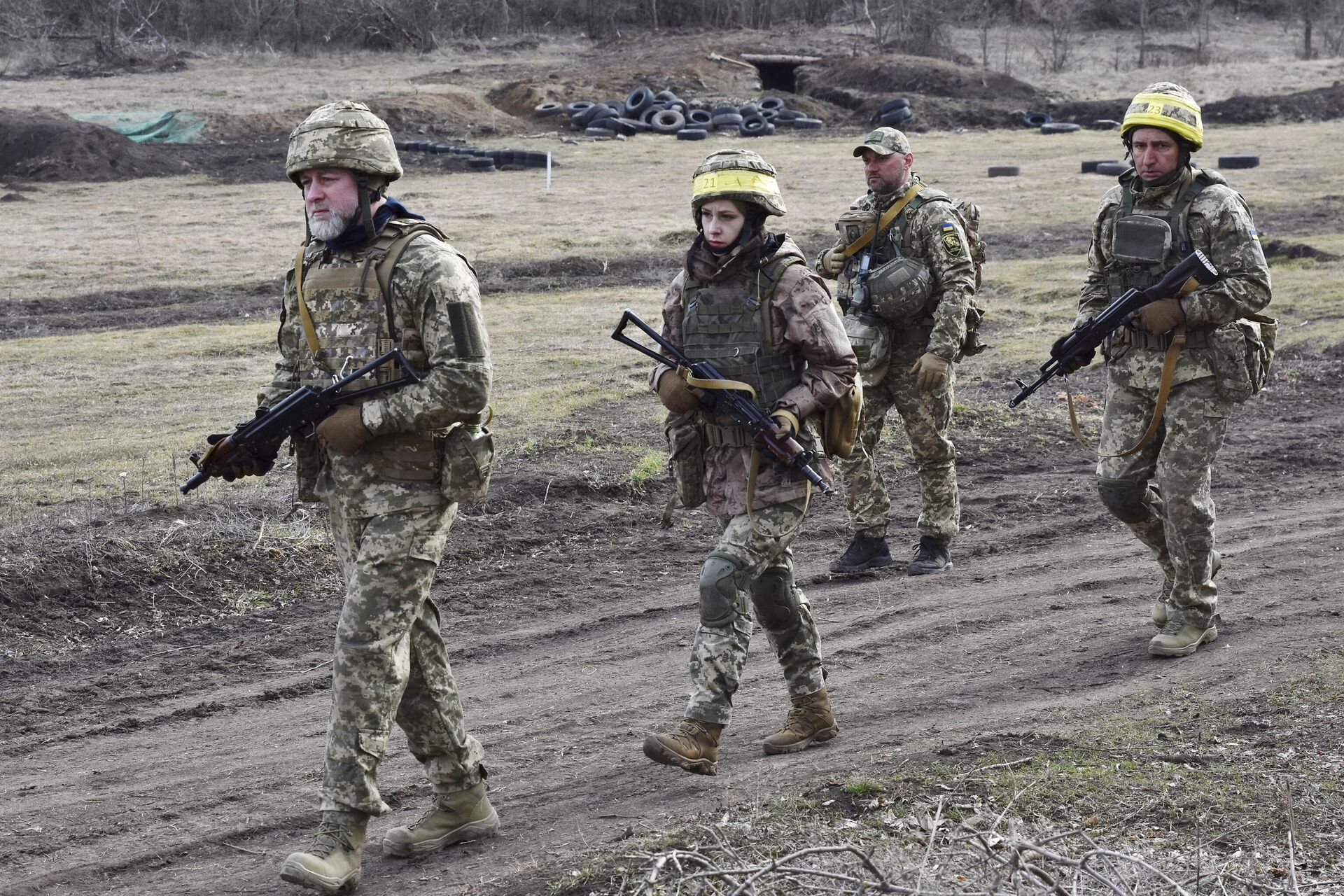 Украинские военные - РИА Новости, 1920, 11.04.2025