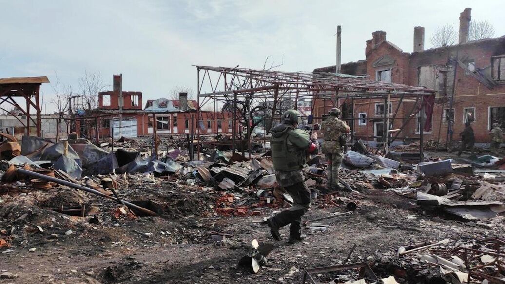 © РИА Новости / Министерство обороны РФПерейти в медиабанк<br>Суджа после освобождения российскими военными от ВСУ