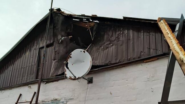 Последствия атаки ВСУ в Белгородской области