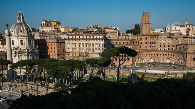 Вид города Рима