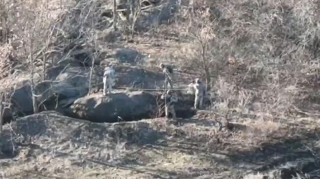 Пять украинских пограничников сдались в плен Российским военным в Харьковской области