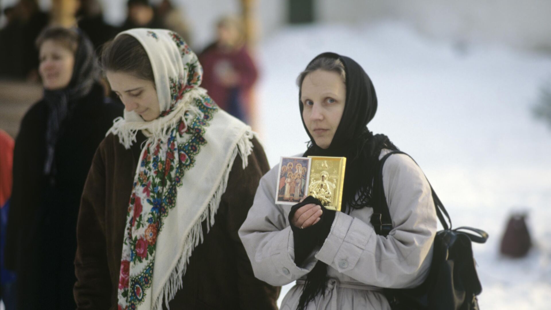 Молебен в день праздника Державной иконы Божией Матери Молебен в день праздника Державной иконы Божией Матери - РИА Новости, 1920, 15.03.2025