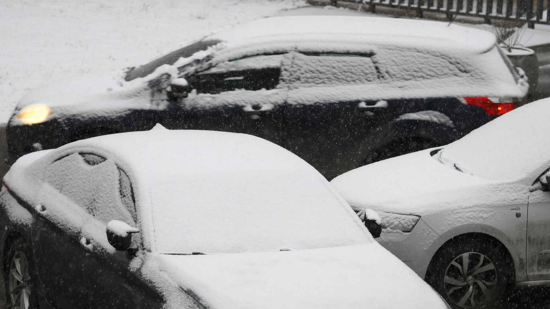 Снег в Москве  - РИА Новости, 1920, 19.12.2025