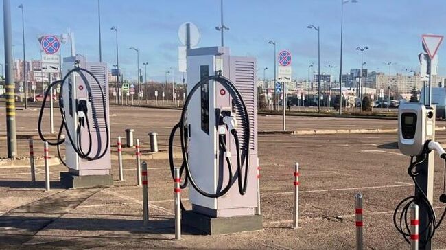  Зарядный хаб Sitronics Electro в ТК Outlet Village Белая дача 