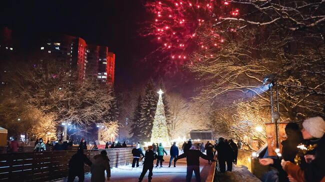 Около 42 тысяч человек посетили Театральный каток в подмосковных Химках